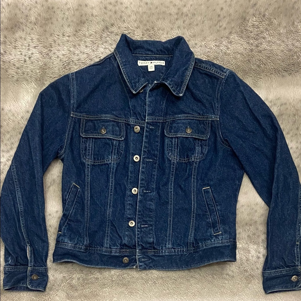 Dark Wash Tommy Hilfiger Jean Jacket
